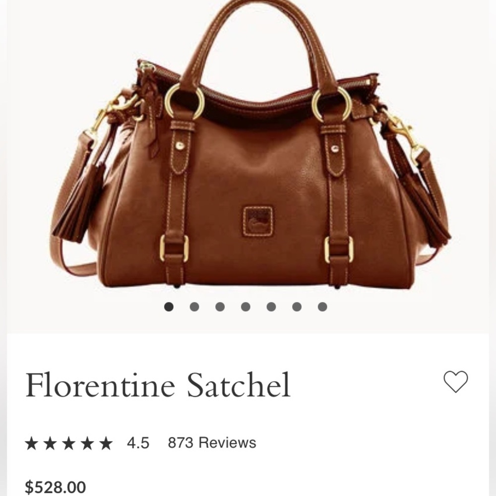Dooney & Bourke Florentine Satchel. Used in great condition!